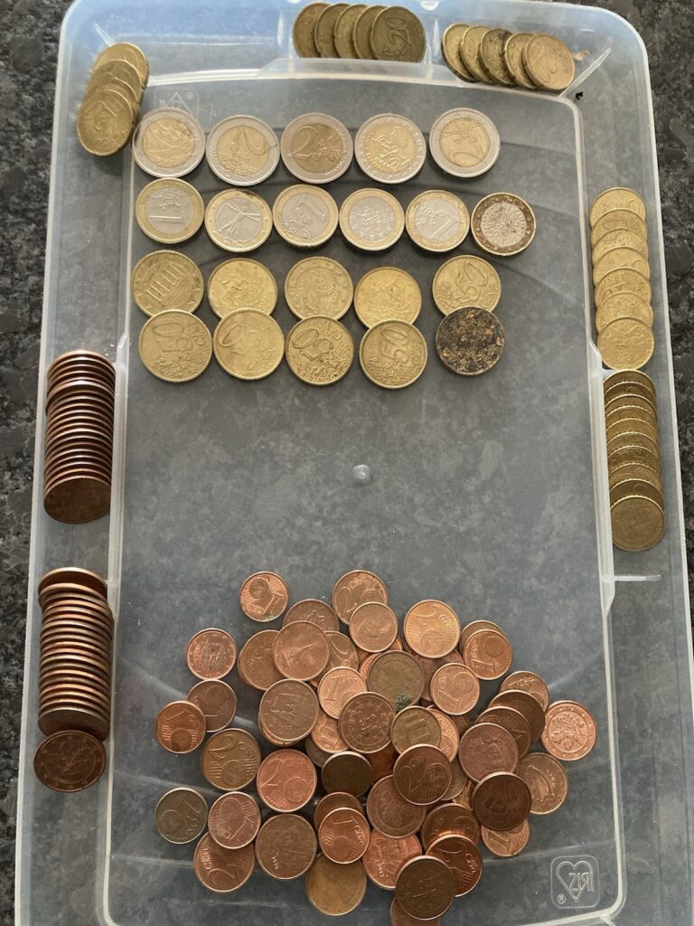 Read more about the article Euros – Lot of 38+ Euro In coins! All Coins Pictured! With Rare 2007 Slovenia 2€