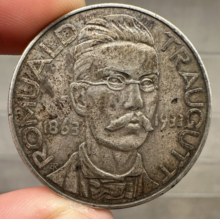 Read more about the article Poland  silver coin 10 Zlotych 1933  Romuald Traugutt SCARCE TYPE RARE COIN