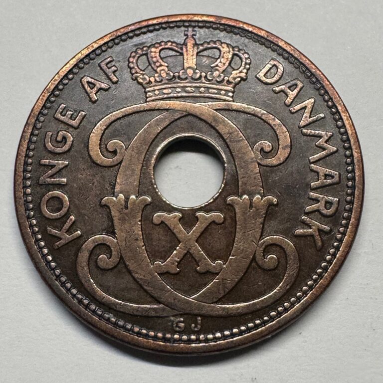 Read more about the article 1932 Denmark 5 Ore – Coin #C-044