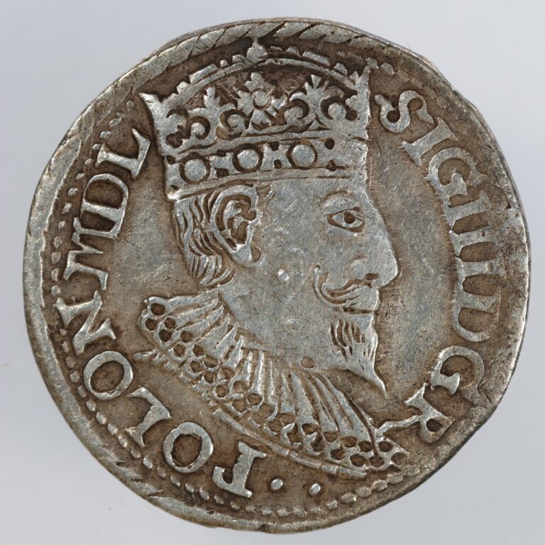Read more about the article 1698 Polish-Lithuanian Commonwealth Sigismund III Vasa AR Silver Trojak 3 Grosze