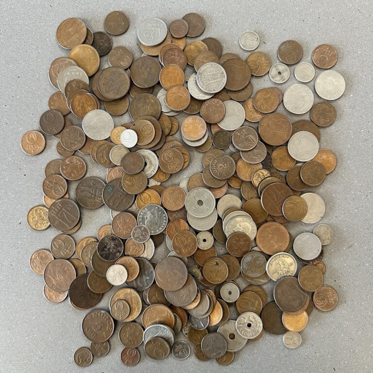 Read more about the article NORWAY 2.5 Lbs. Lot of Coins – Actual Coins In Photo