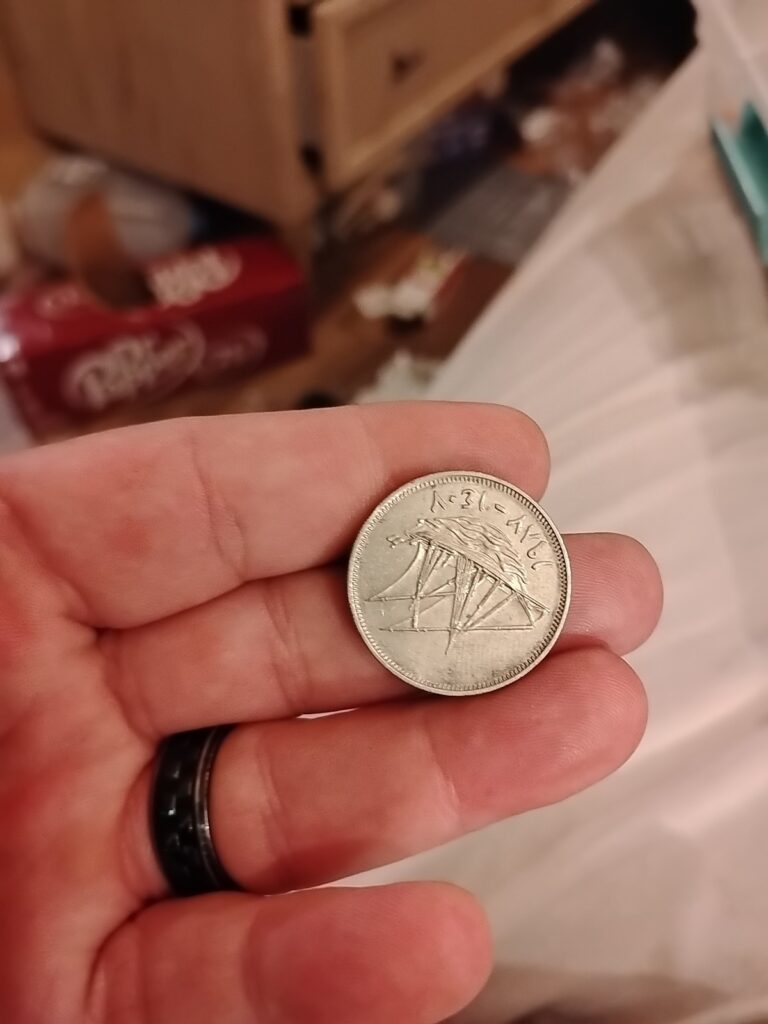 Read more about the article It’s A KUWAIT Coin That’s Silver In Color