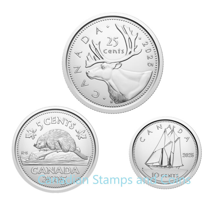 Read more about the article Canada 2025  King Charles III  Set of 3 Coins from First Strike Rolls  BU