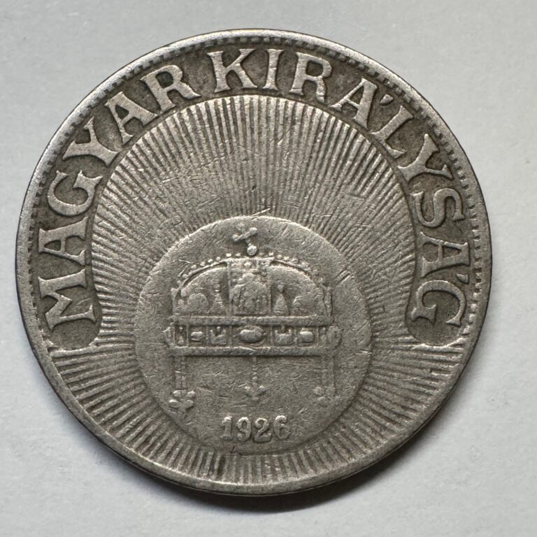 Read more about the article 1926 Hungary 20 Filler – Coin #C-039