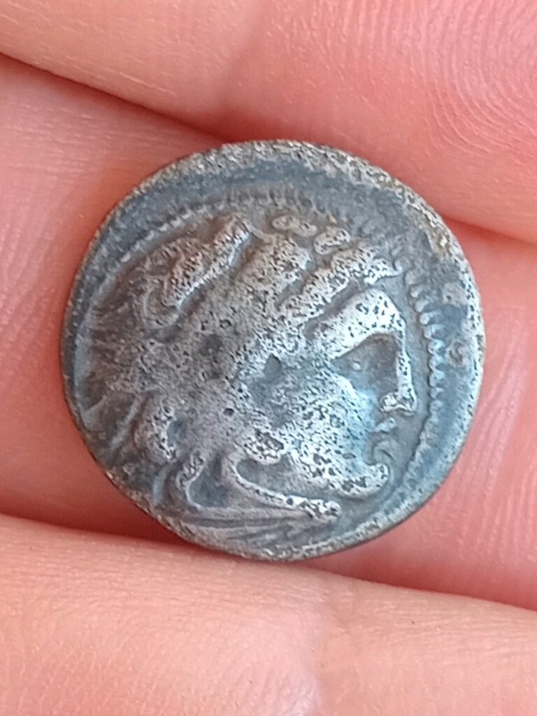 Read more about the article RARE Ancient Greek Silver Coin–Alexander The Great III of Macedonia.