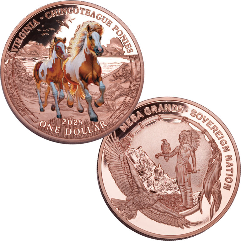 Read more about the article 2024 Chincoteague Ponies Copper Dollar