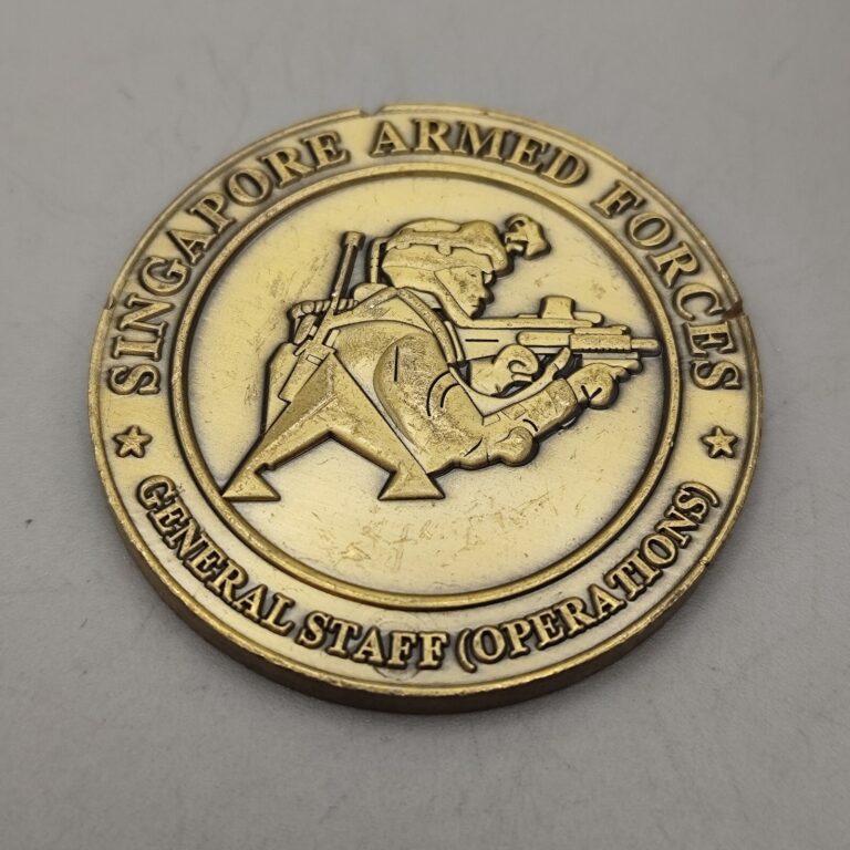 Read more about the article Singapore Armed Forces Generaltaff Operations Challenge Coin