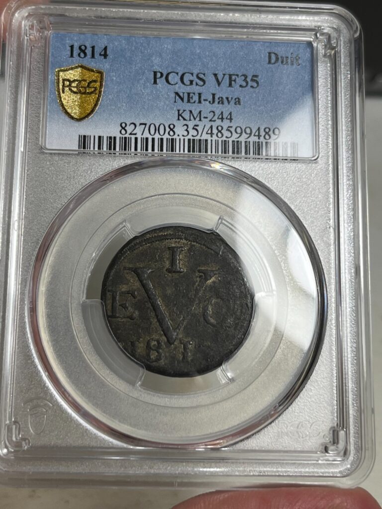 Read more about the article 1814 Java (British occupation) Duit – PCGS VF35