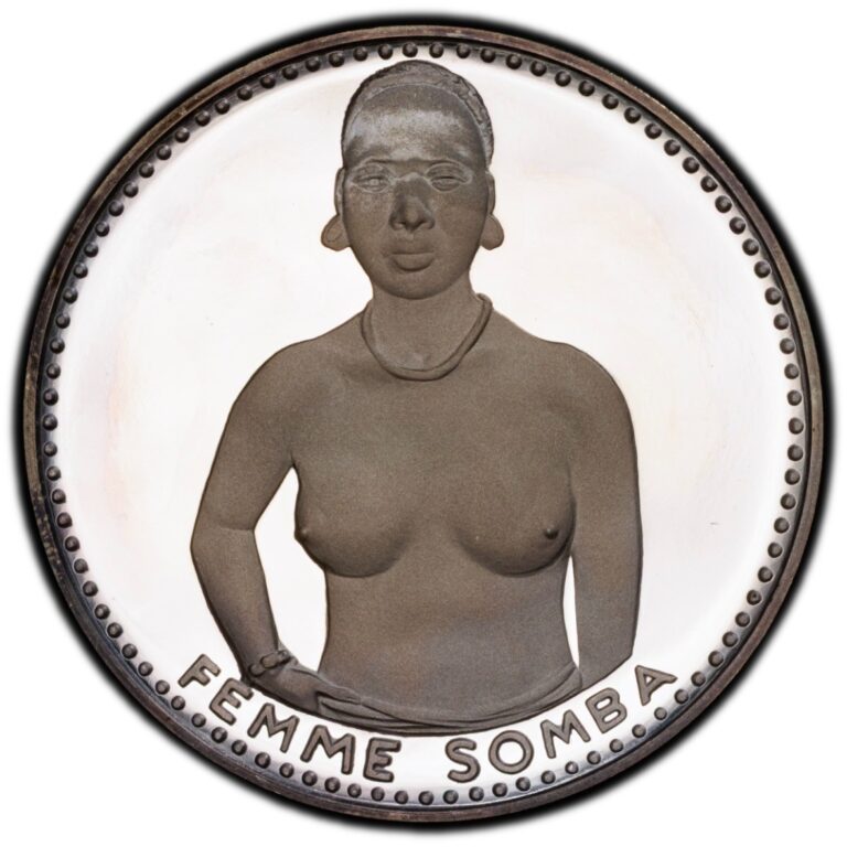 Read more about the article PR67DCAM 1971 Dahomey (Benin) 1000 Francs Silver (.999) Proof PCGS- Nicely Toned