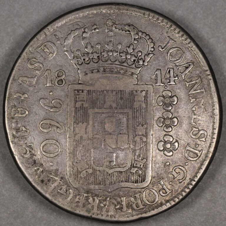 Read more about the article 1814 Brazil Silver 960 Reis