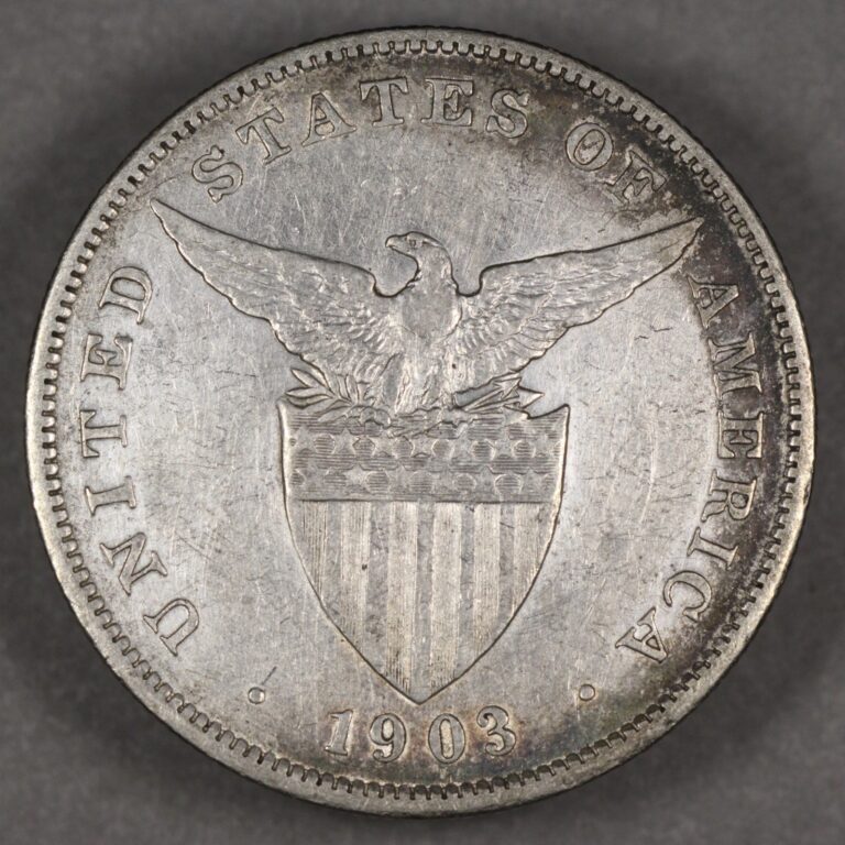 Read more about the article 1903 P U.S. Philippines Silver Peso