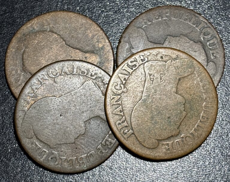 Read more about the article 1700s France French Revolution 5 Cinq Centimes Dupre Coin
