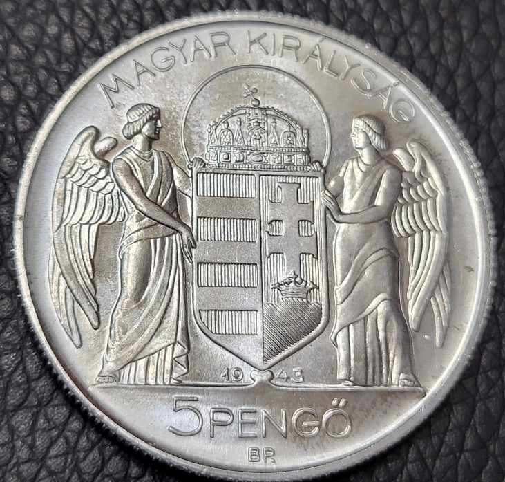 Read more about the article 1943 Hungary 5 Pengő Coin