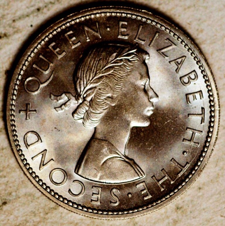 Read more about the article 1963 NEW ZEALAND HALFCROWN 1/2 CROWN (UNC)