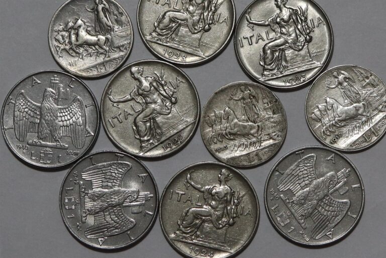 Read more about the article 🧭 🇮🇹 ITALY 1 LIRA COIN COLLECTION WITH SILVER B84 #2 SS2