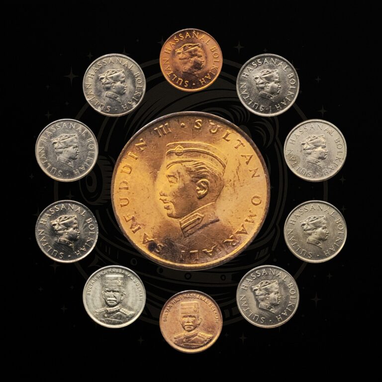 Read more about the article 🇧🇳 Brunei 11-Coin Lot  1–50 Sen   1967–2014  Mixed Dates and Denominations