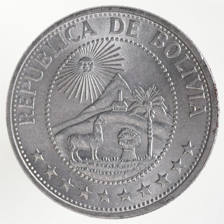 Read more about the article 1968 Bolivia 1 Peso Coin