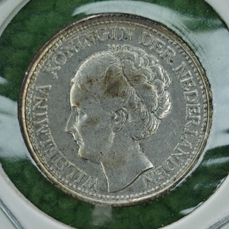 Read more about the article 1944 Netherlands 64% Silver 10 Cents
