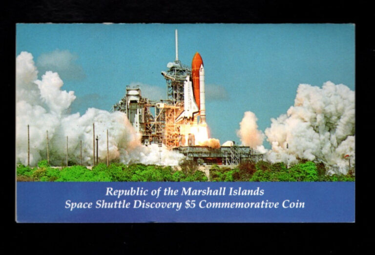 Read more about the article Marshall Islands (1988) Discovery Shuttle Coin and Folder
