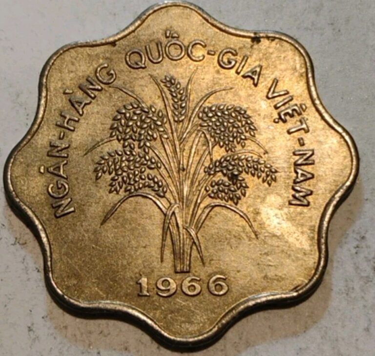 Read more about the article 1966 5 Dong Coin – South Vietnam