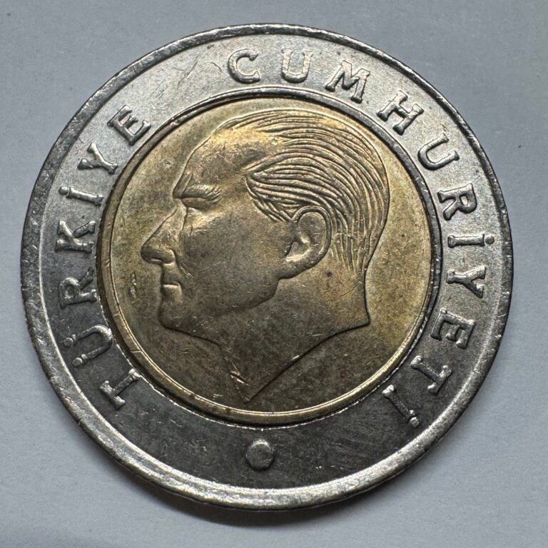 Read more about the article 2018 Turkey 50 Kurus – Coin #C-047