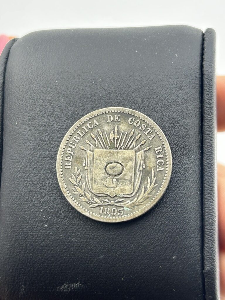 Read more about the article 1893- HEATON Costa Rica 25 Centavos