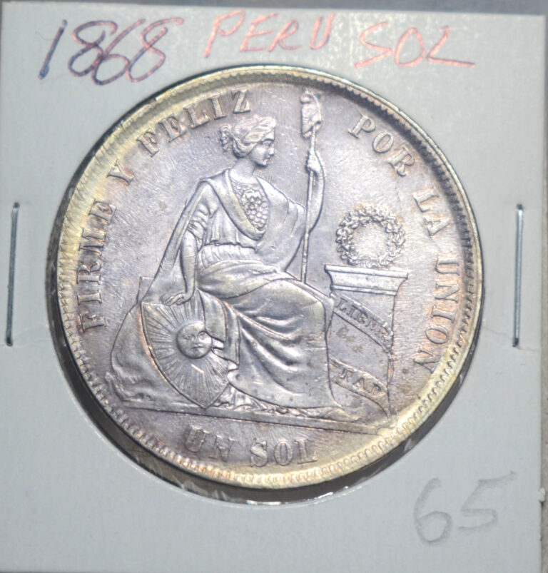 Read more about the article 1868 PERU SILVER SOL HIGH GRADE