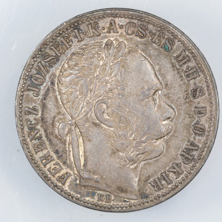 Read more about the article 1890 Hungary King Francis Joseph I Silver Forint