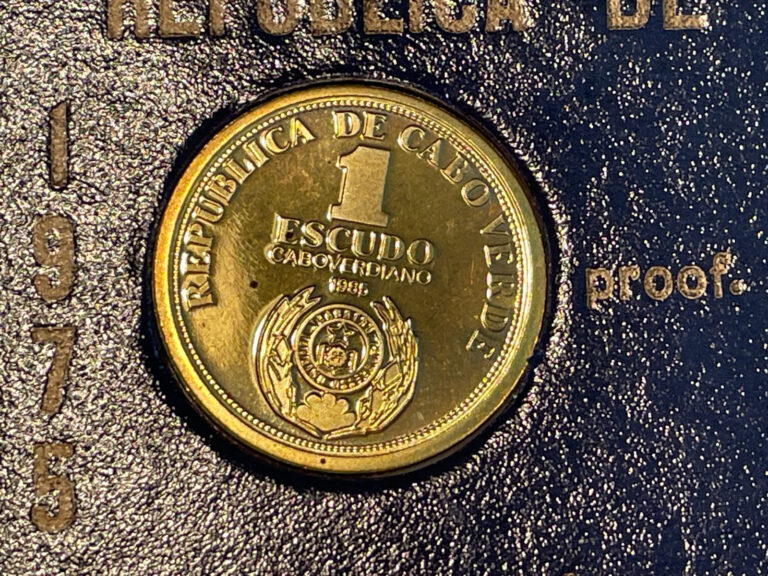 Read more about the article Cape Verde  Cabo Verde 1985 1 Escudo PROOF coin