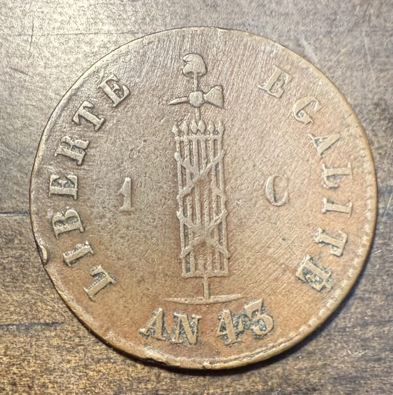 Read more about the article 1846 Haiti 1 Centime Coin