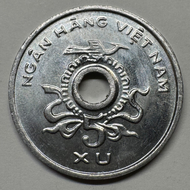 Read more about the article 1975 South Vietnam 5 Xu Provisional Revolutionary Government – Coin C#-022