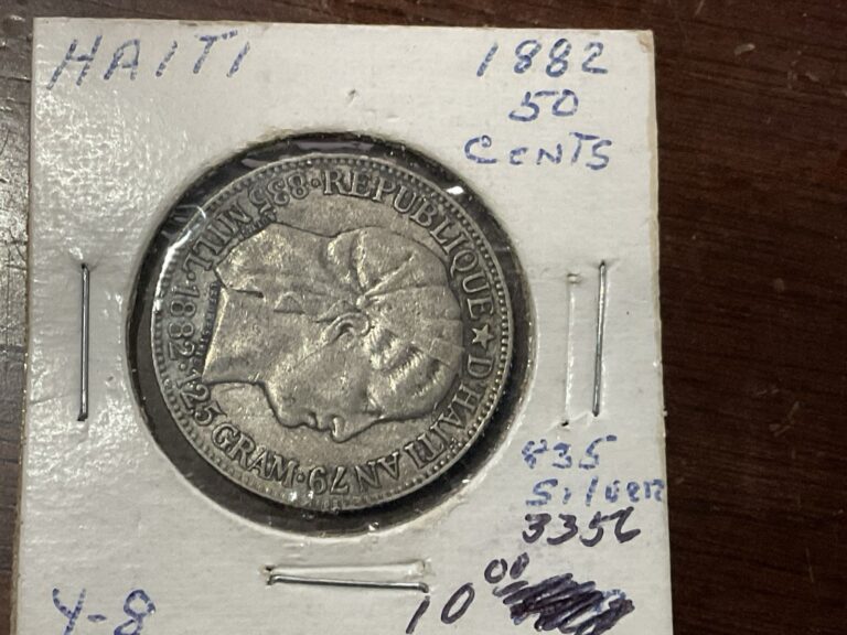 Read more about the article 1882 Haiti 50 Cents