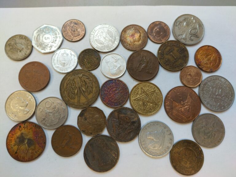 Read more about the article Coin Lot: 30 X Coins from Africa Morocco  Mali  Botswana  Ethiopia Central ..etc