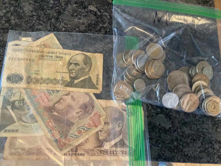 Read more about the article Türkiye (TURKEY) – Lot of Coins  Group Of Coins From Turkey  Turkish Coin {M}