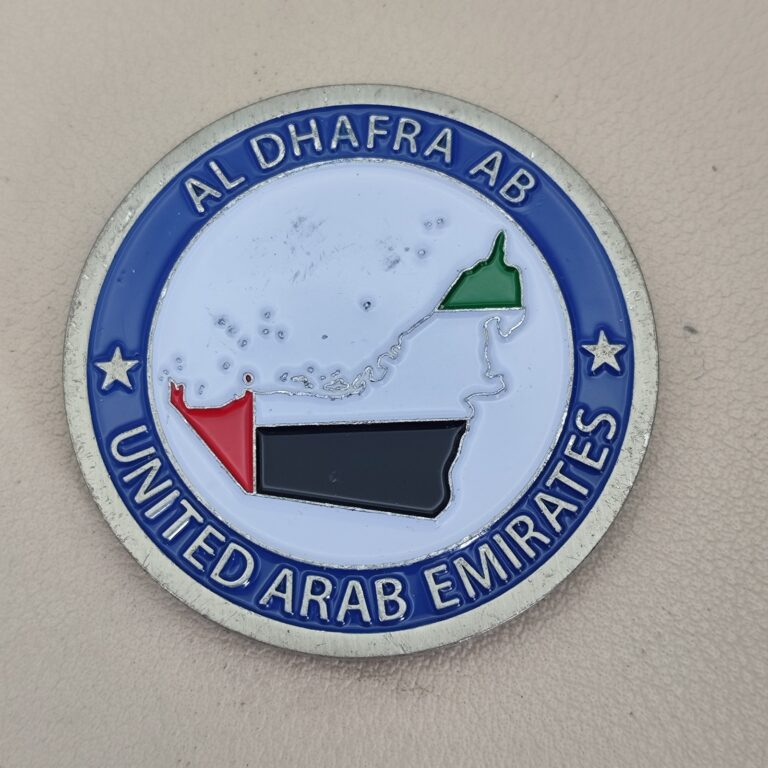 Read more about the article United Arab Emirates Al Dhafra Ab Challenge Coin