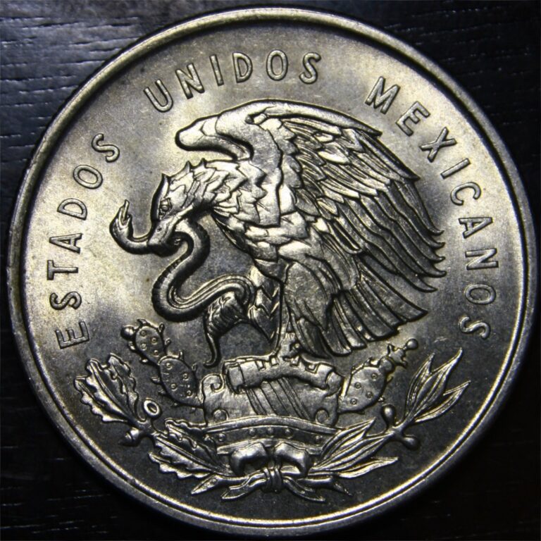 Read more about the article 1950 Mexico Silver 1 Peso World Coin Km#457 BU Uncirculated