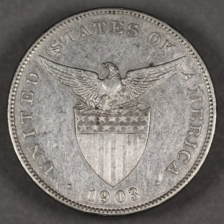 Read more about the article 1903 P U.S. Philippines Silver Peso