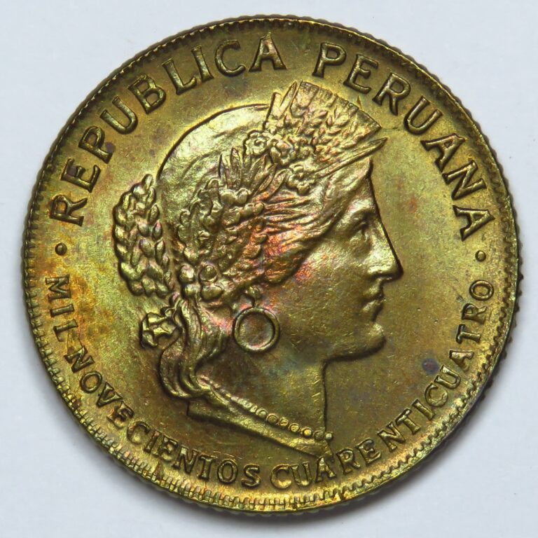 Read more about the article 1944 Peru 10 Centavos