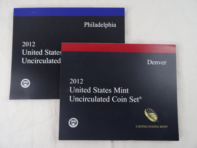 Read more about the article 2012 P and D US Mint Set Uncirculated 28 Coins OGP United States