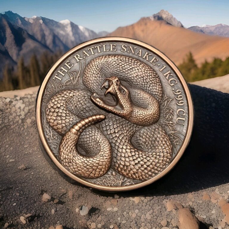 Read more about the article 2025 Benin Lunar Rattlesnake 1 Kilo Copper Coin  only 2025 pieces worldwide