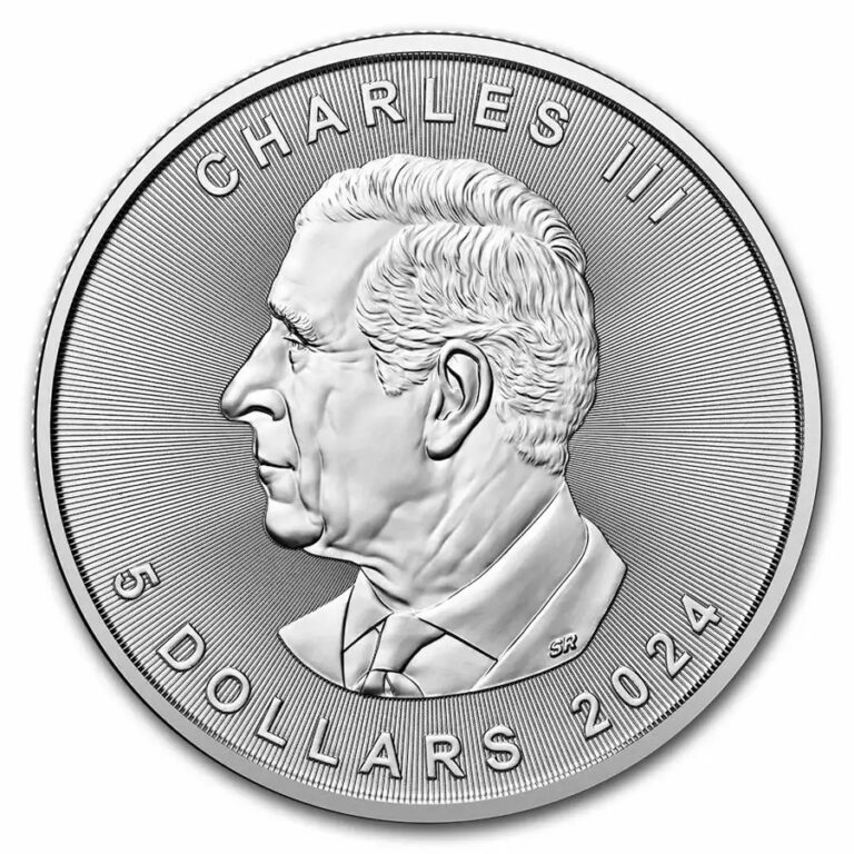 Read more about the article US✈ Arrive quickly  | 2024 1oz Canadian Silver Maple Leaf BU |Commemorative coin