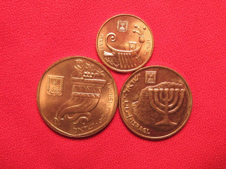Read more about the article (3) ISRAEL COINS  FREE SHIPPING (#014D)