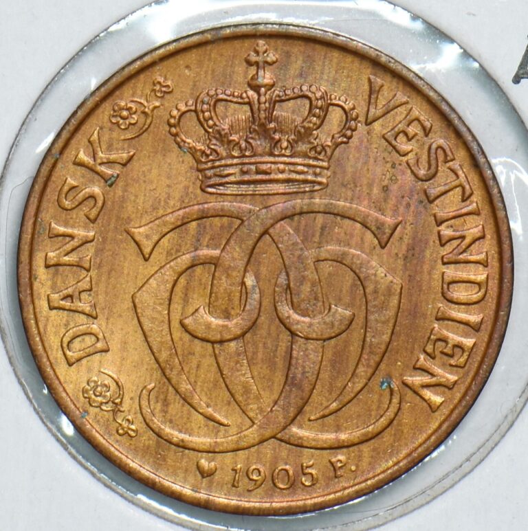Read more about the article Denmark 1905 P 2 1/2 Bit West Indies 298980 combine shipping
