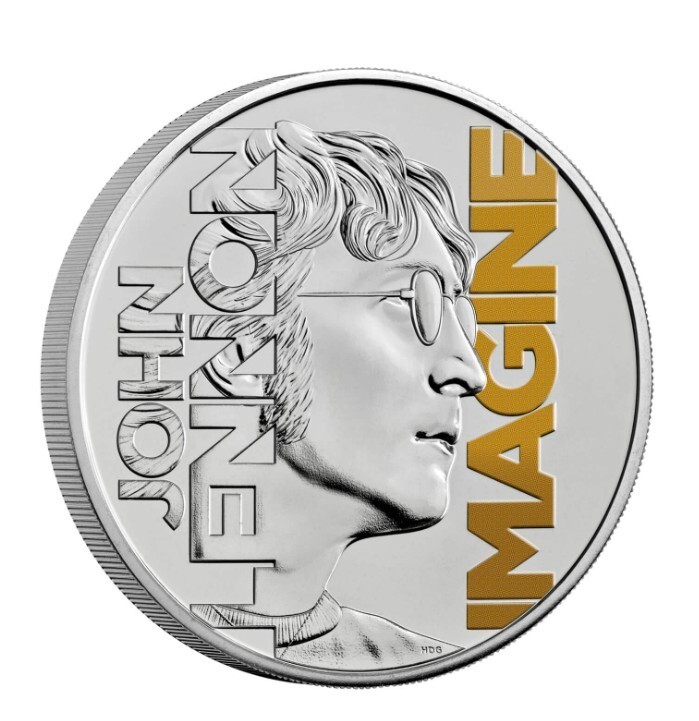 Read more about the article 2025 Royal Mint OMP John Lennon Coin £5 / Music Legends B/U/ Colored Limited ED