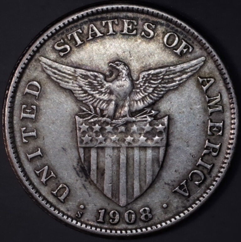 Read more about the article 1908-S Philippines Silver Peso / Minted in San Francisco / Very Historic Piece