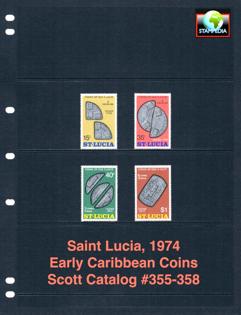 Read more about the article 2x $1.50 Scott Value – 1974 ST LUCIA Coins Vintage Caribbean CV MNH NH UMM