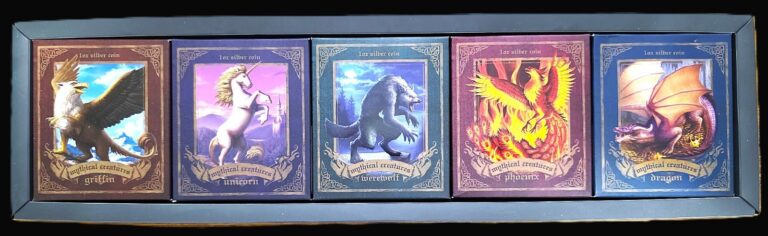 Read more about the article 2013 Tuvalu $1 Mythical Creatures 1 oz 5-Coin Colorized Silver Proof Set w/Box