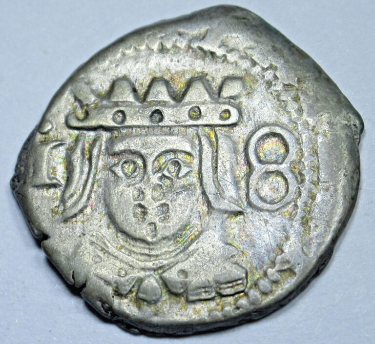 Read more about the article 1651 Spanish Valencia Silver 1 Reales Genuine Antique 1600’s Pirate Cob Coin