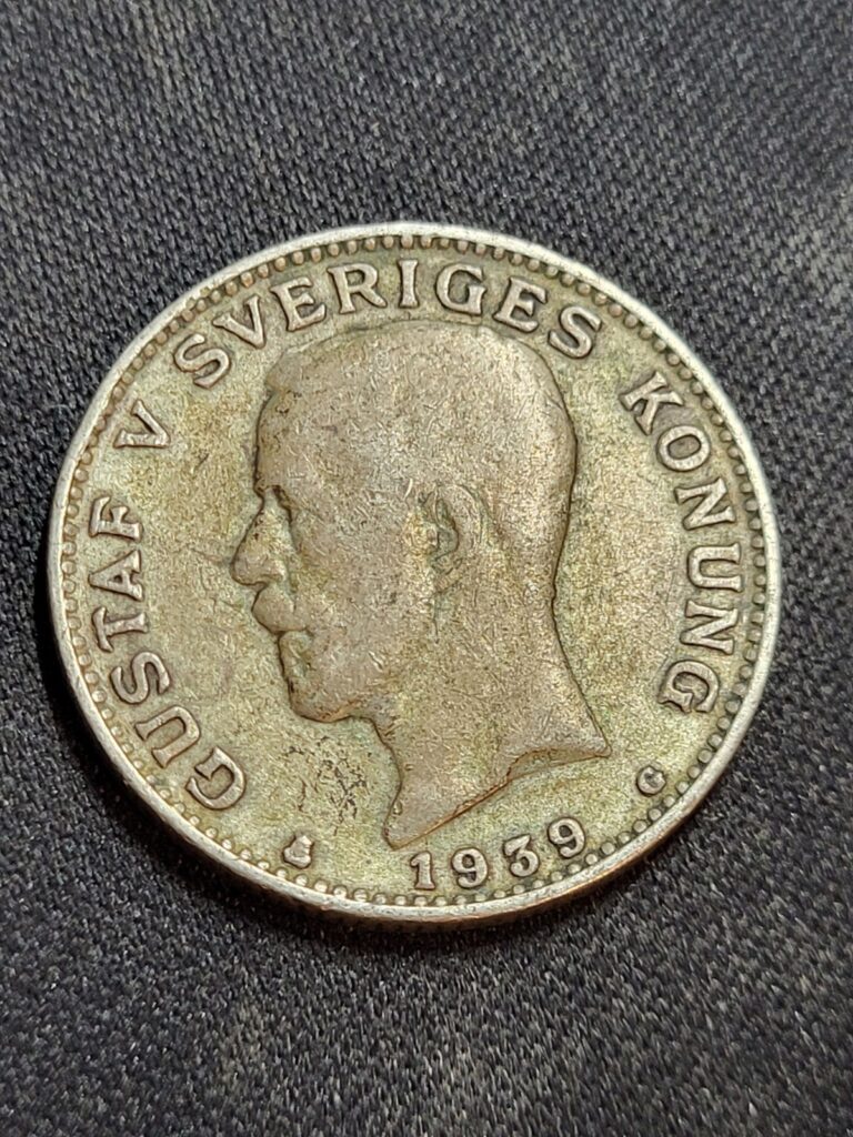 Read more about the article Sweden 1939 1 Krona World Silver