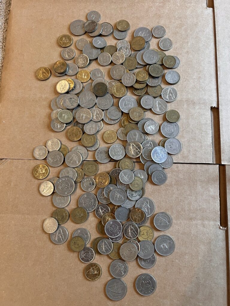 Read more about the article Lot Of 190+ Kuwait Coins – 1.9lbs